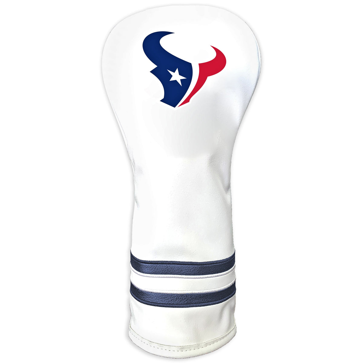 Houston Texans Vintage White Printed Fairway Headcover - golf headcover product images