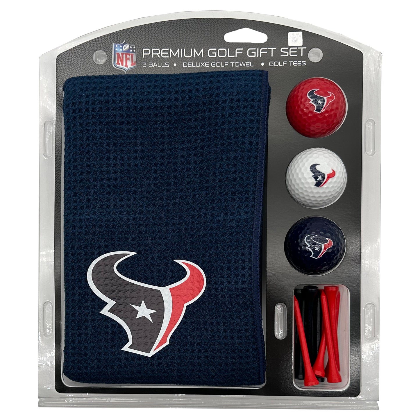 Houston Texans Microfiber Towel Golf Gift Set - Club Rehab