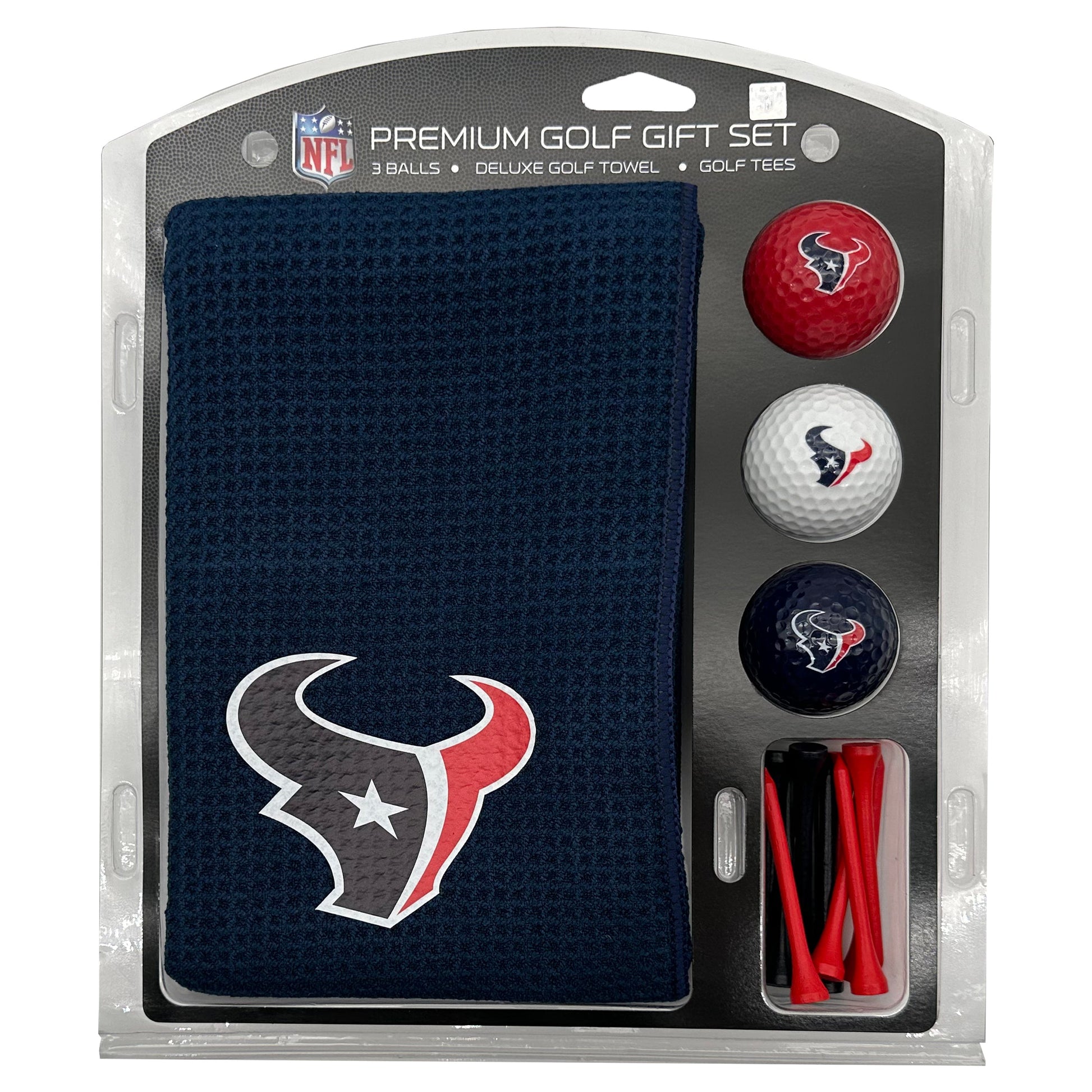 Houston Texans Microfiber Towel Golf Gift Set - Club Rehab