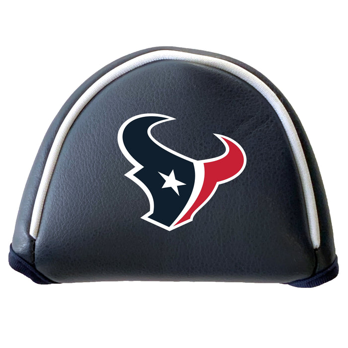 Houston Texans Vintage Color Printed Mallet Putter Headcover