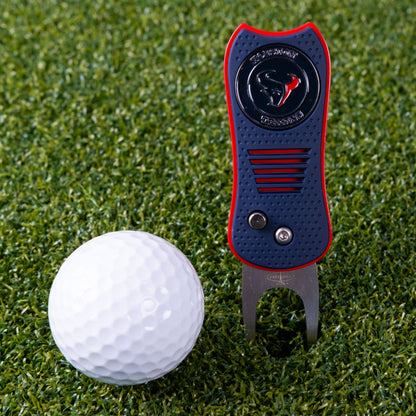 Houston Texans Switchblade Divot Tool - Image 2 - Club Rehab