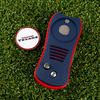 Houston Texans Switchblade Divot Tool - Image 3 - Club Rehab