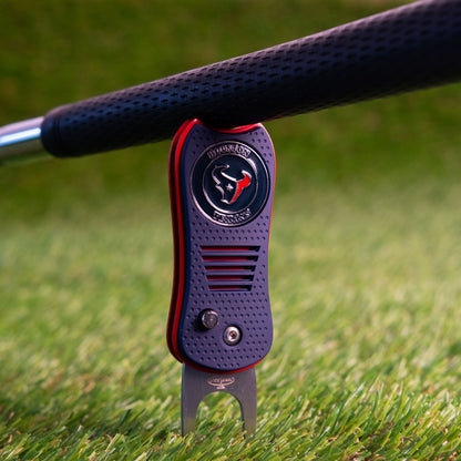 Houston Texans Switchblade Divot Tool - Image 4 - Club Rehab