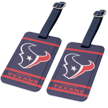 Houston Texans plastic golf bag tag by Team Golf, product photo 4