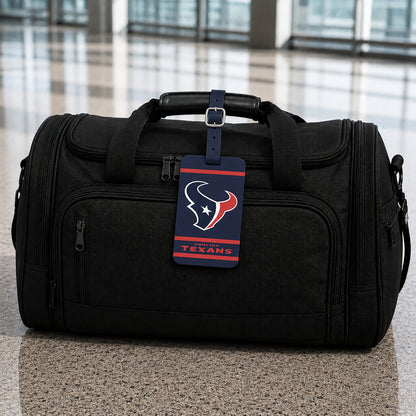 Houston Texans plastic golf bag tag by Team Golf, product photo 5