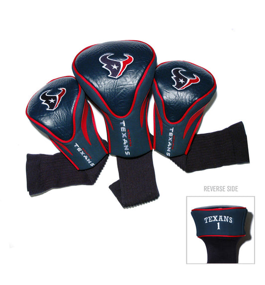 Houston Texans NFL Contour 3 Pack Headcovers