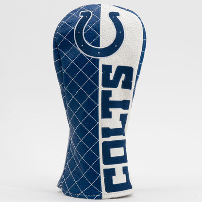 Indianapolis Colts Split Quilted Fairway Headcover - golf headcover product images