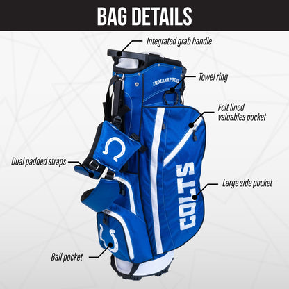 Indianapolis Colts Fairway Stand Bag - Image 3 - Club Rehab