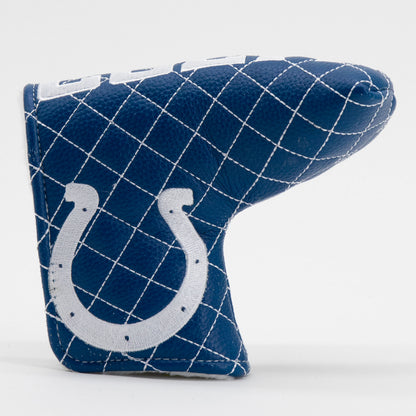 Indianapolis Colts Solid Quilted Blade Putter Headcover