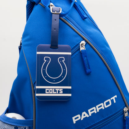 Indianapolis Colts plastic golf bag tag by Team Golf, product photo 3
