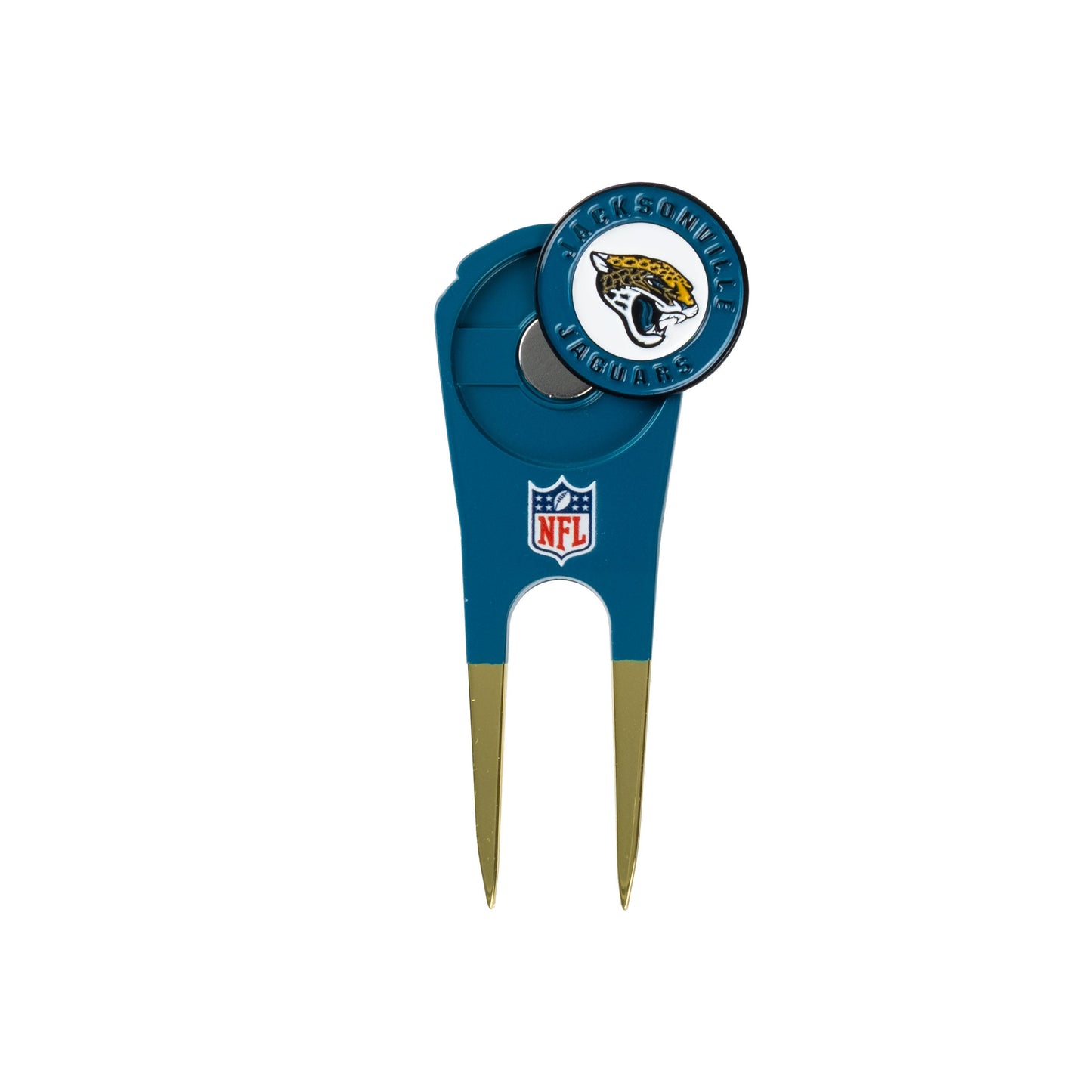 Jacksonville Jaguars Custom Shaped Divot Tool - Image 4 - Club Rehab