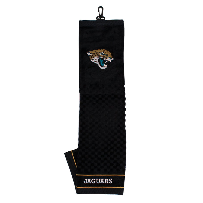 Jacksonville Jaguars embroidered golf towel
