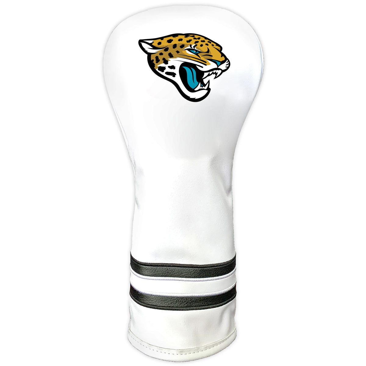 Jacksonville Jaguars Vintage White Printed Fairway Headcover - golf headcover product images