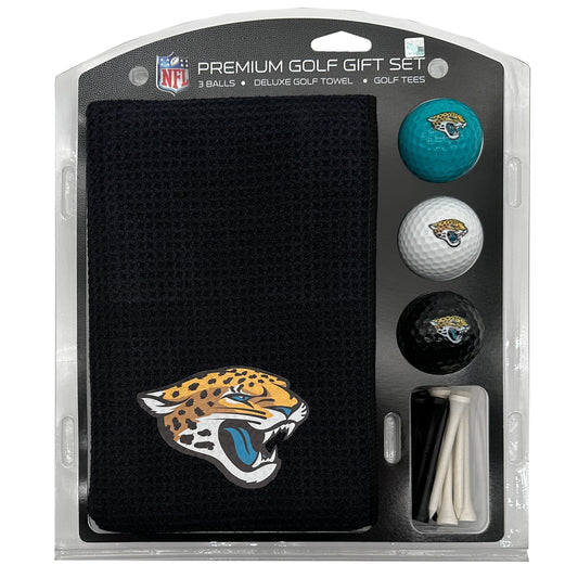 Jacksonville Jaguars Microfiber Towel Golf Gift Set - Club Rehab