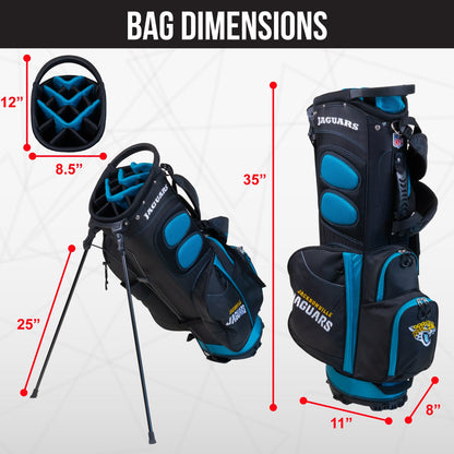 Jacksonville Jaguars Fairway Stand Bag - Image 4 - Club Rehab