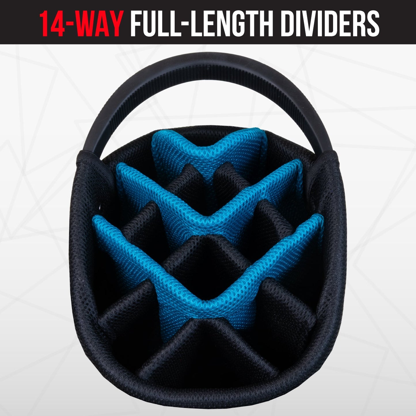 Jacksonville Jaguars Fairway Stand Bag - Image 6 - Club Rehab