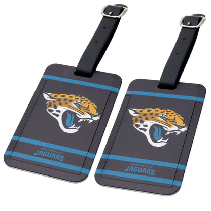 Jacksonville Jaguars plastic golf bag tag by Team Golf, product photo 4