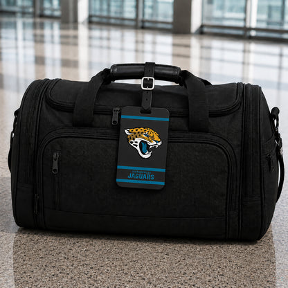 Jacksonville Jaguars plastic golf bag tag by Team Golf, product photo 5