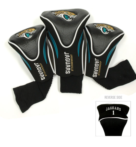 Jacksonville Jaguars NFL Contour 3 Pack Headcovers