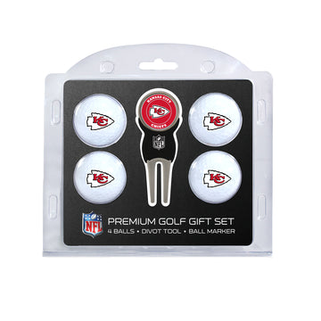 Kansas City Chiefs 4er-Ball Golf-Geschenkset