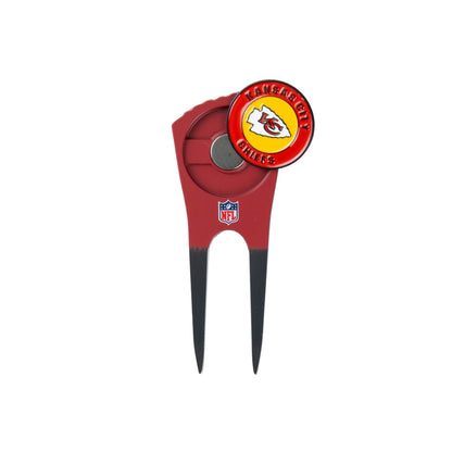 Kansas City Chiefs Custom Shaped Divot Tool - Image 4 - Club Rehab