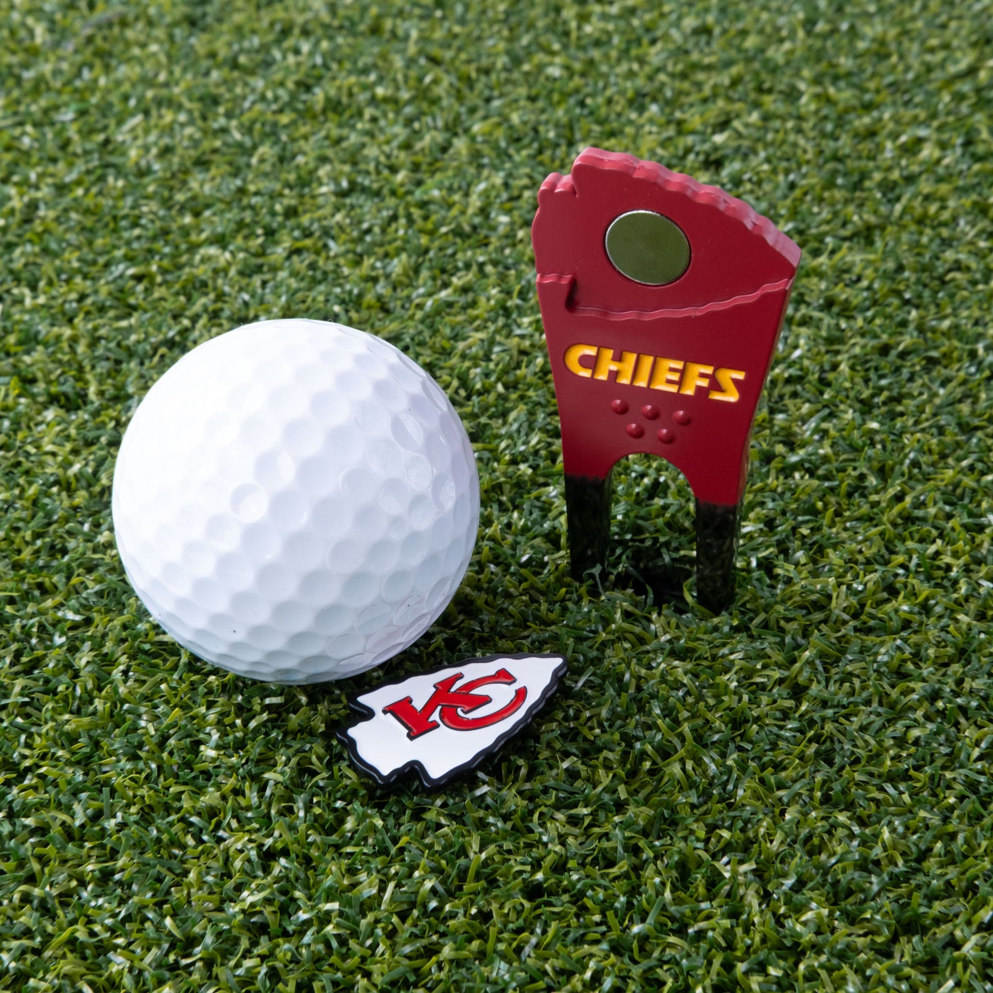 Kansas City Chiefs Custom Shaped Divot Tool - Image 5 - Club Rehab