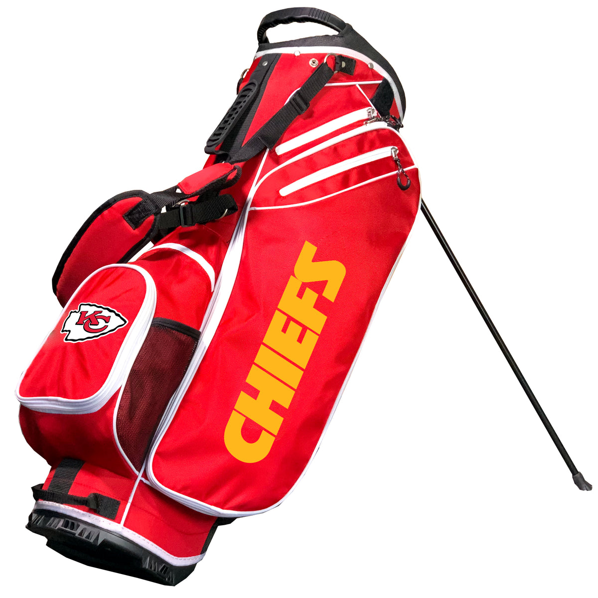 Kansas City Chiefs Birdie stand golf bag, Red color