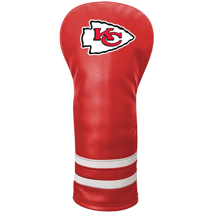 Kansas City Chiefs Vintage Color Printed Fairway Headcover - golf headcover product images