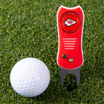 Kansas City Chiefs Switchblade Divot Tool - Image 2 - Club Rehab
