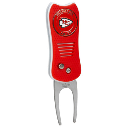 Kansas City Chiefs Switchblade Divot Tool - Image 1 - Club Rehab