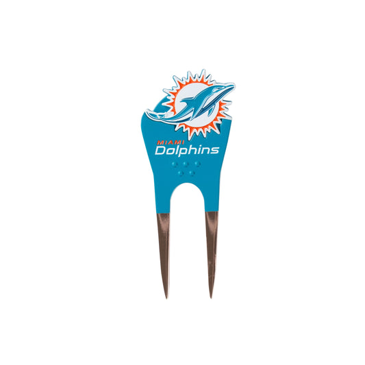 Miami Dolphins Custom Shaped Divot Tool - Image 1 - Club Rehab