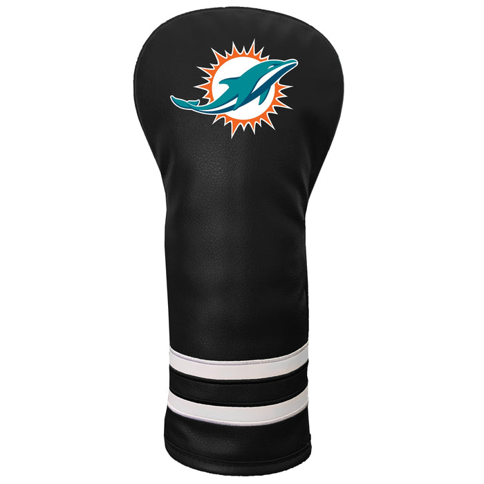 Miami Dolphins Vintage Color Printed Fairway Headcover