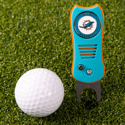 Miami Dolphins Switchblade Divot Tool - Image 2 - Club Rehab
