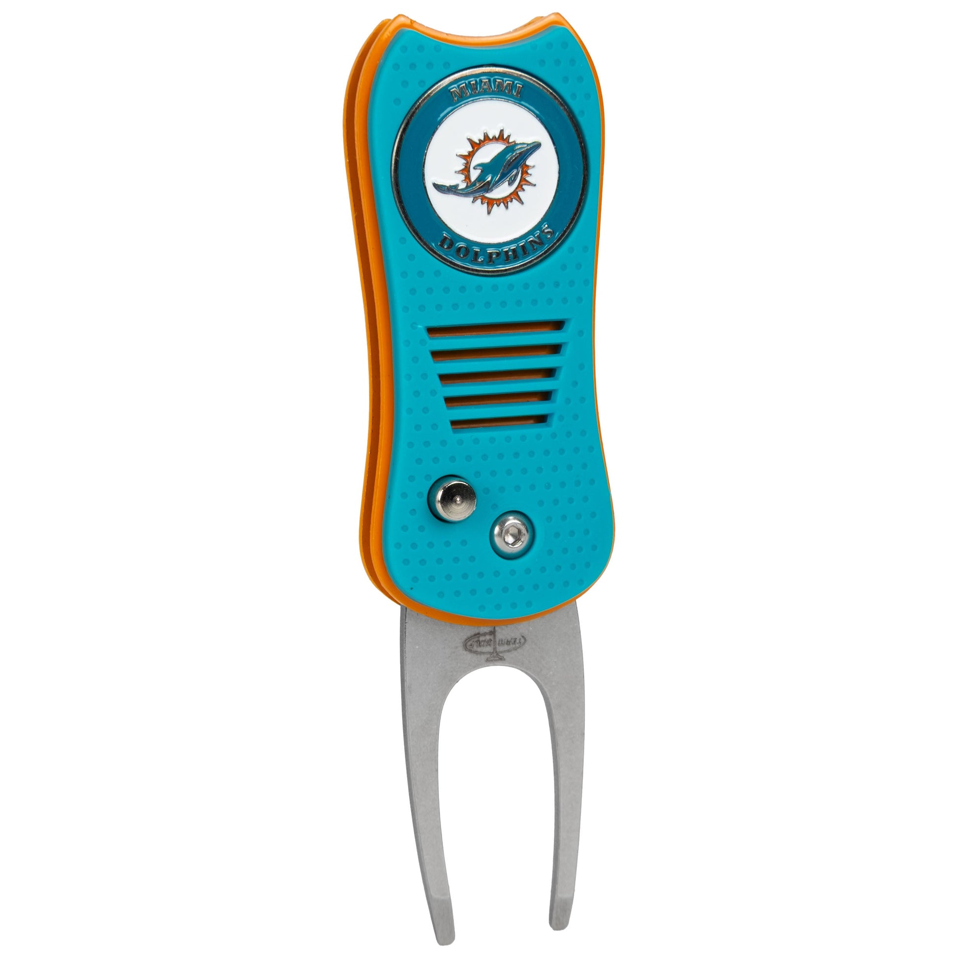 Miami Dolphins Switchblade Divot Tool - Image 1 - Club Rehab