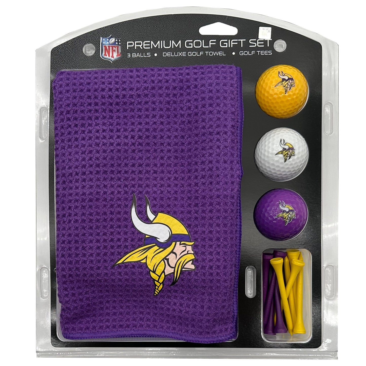 Minnesota Vikings Microfiber Towel Golf Gift Set - Club Rehab
