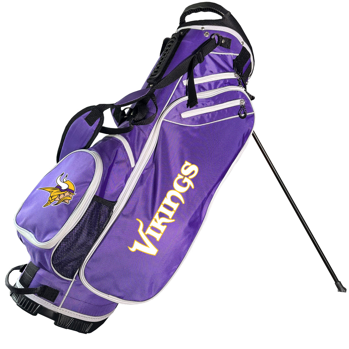 Minnesota Vikings Birdie stand golf bag, Purple color
