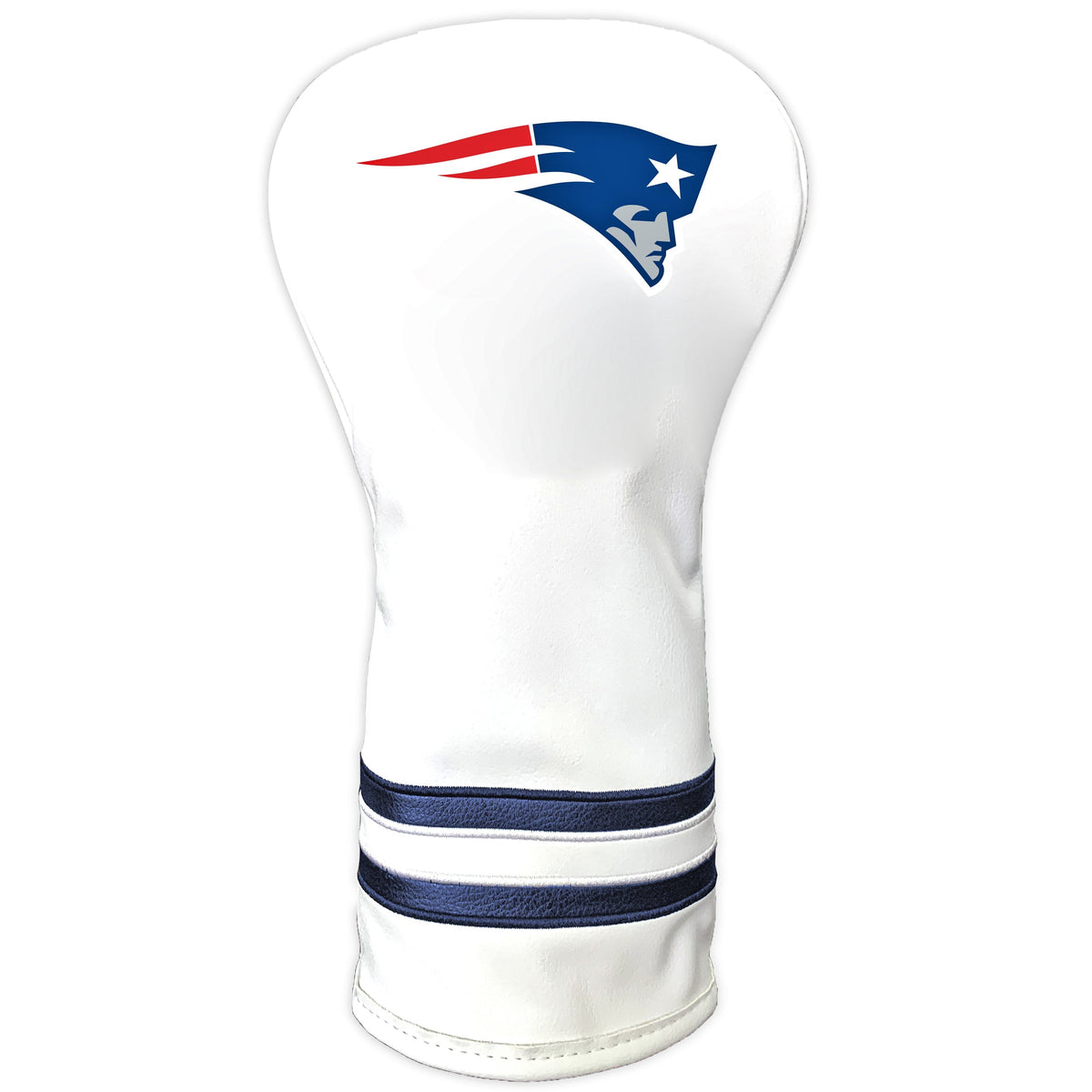 New England Patriots Vintage White Printed Driver Headcover