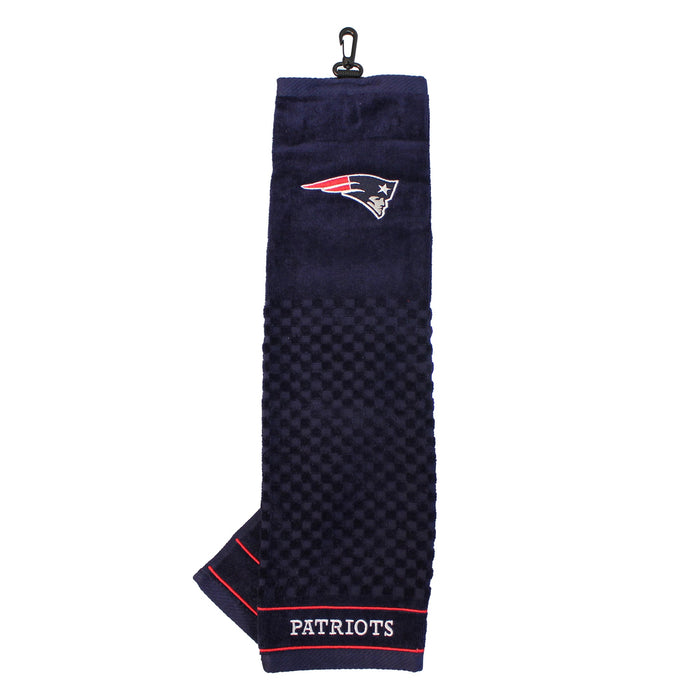 New England Patriots embroidered golf towel