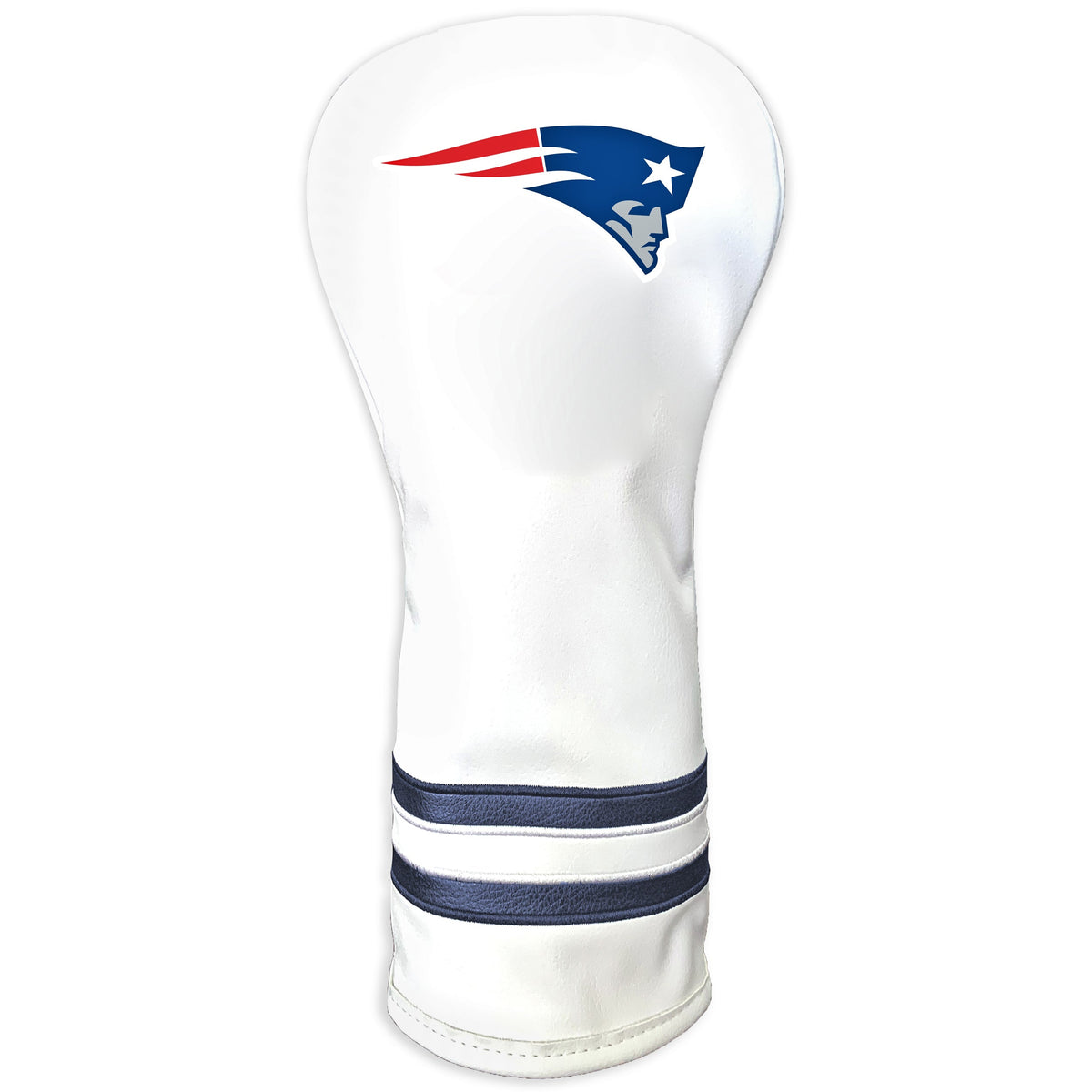 New England Patriots Vintage White Printed Fairway Headcover - golf headcover product images