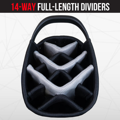 New England Patriots Fairway Stand Bag - Image 6 - Club Rehab