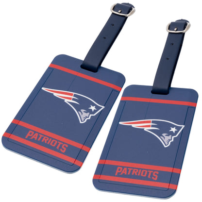 New England Patriots plastic golf bag tag by Team Golf, product photo 4
