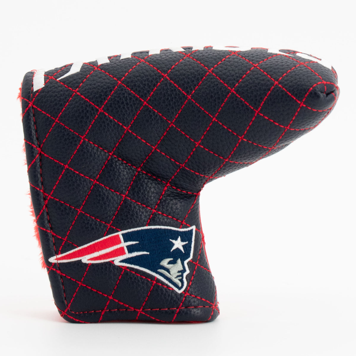 New England Patriots Split Quilted Blade Putter Headcover