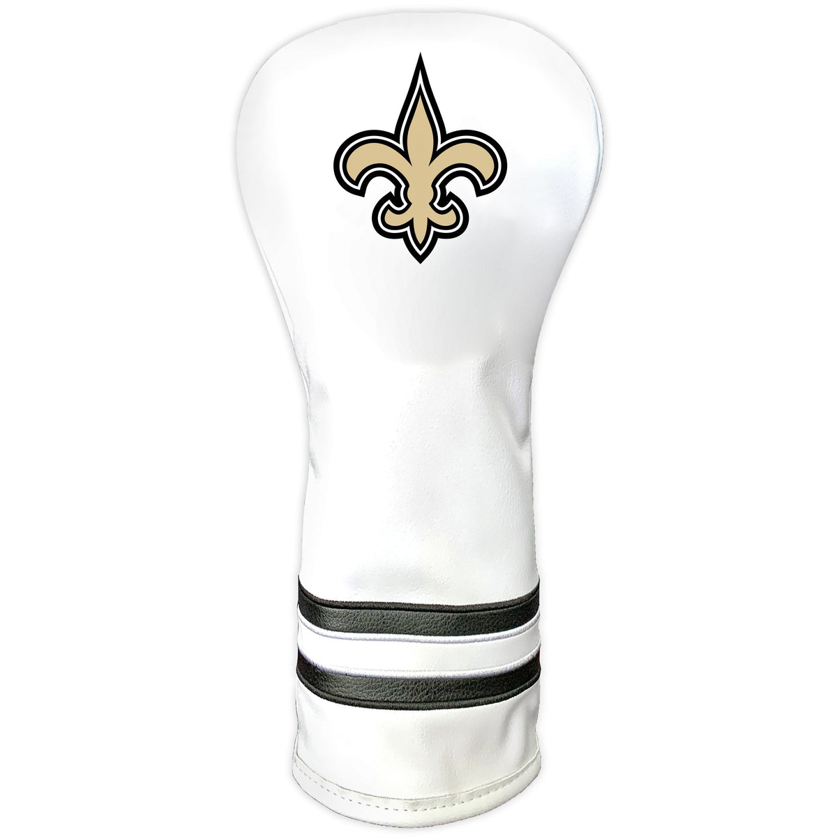 New Orleans Saints Vintage White Printed Fairway Headcover - golf headcover product images