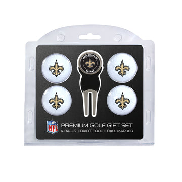 New Orleans Saints 4er-Golfball-Geschenkset