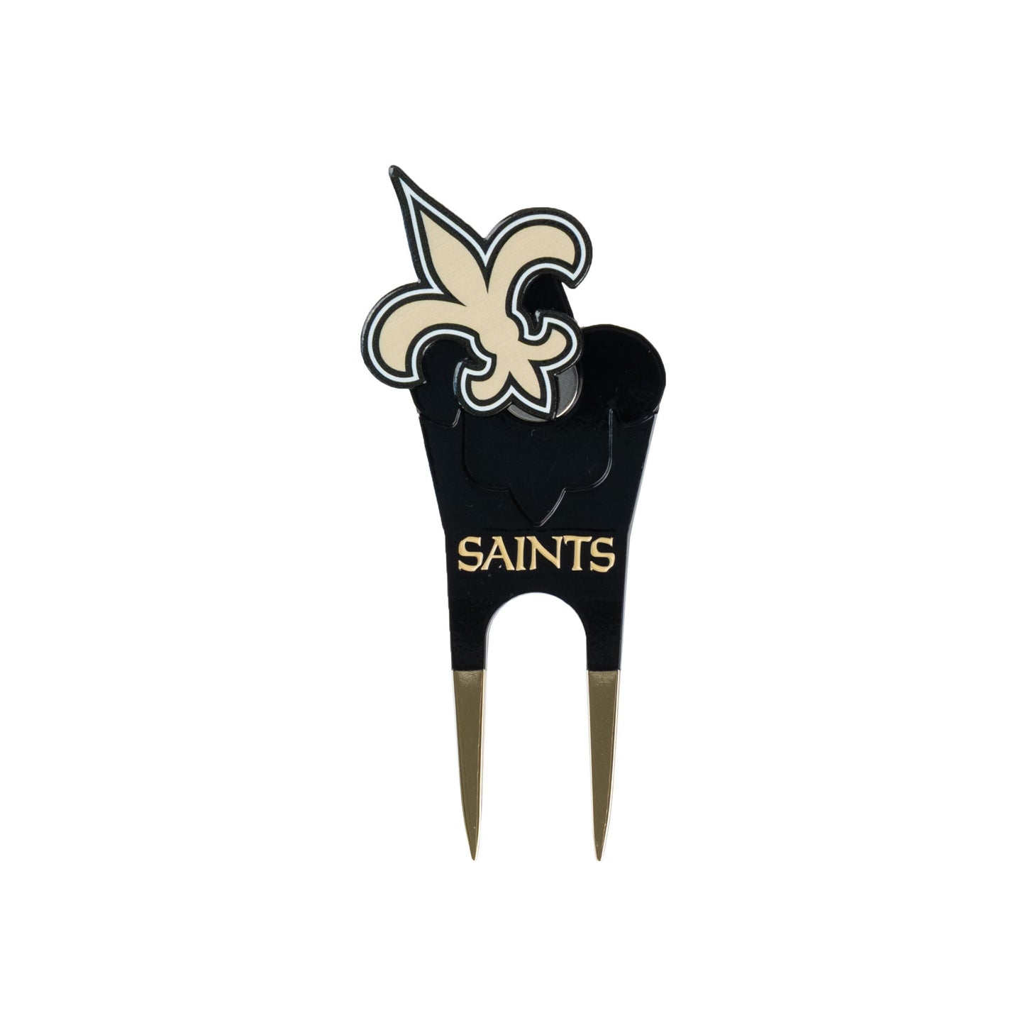 New Orleans Saints Custom Shaped Divot Tool - Image 3 - Club Rehab