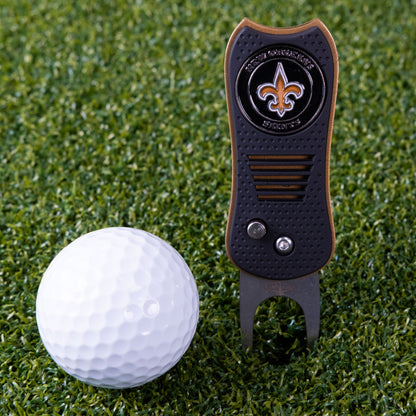 New Orleans Saints Switchblade Divot Tool - Image 2 - Club Rehab