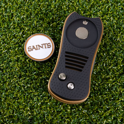 New Orleans Saints Switchblade Divot Tool - Image 3 - Club Rehab