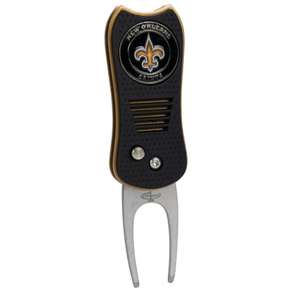 New Orleans Saints Switchblade Divot Tool - Image 1 - Club Rehab