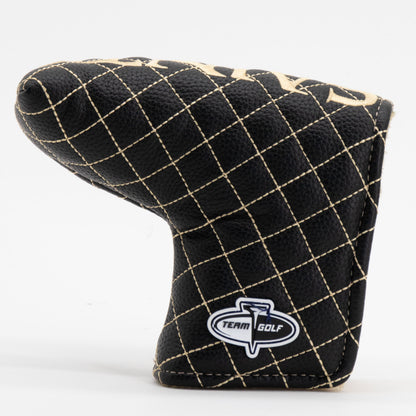 New Orleans Saints Solid Quilted Blade Putter Headcover