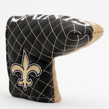 New Orleans Saints Split Quilted Blade Putter Headcover